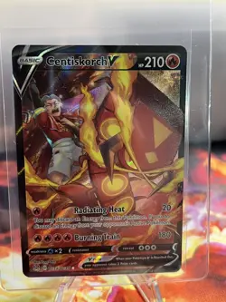 Pokemon TCG Centiskorch V Lost Origin Trainer Gallery TG14/TG30 Holo Ultra Rare - Image 1