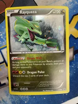 Rayquaza XY64 Holo XY Black Star Promo Lp Pokemon - Image 1