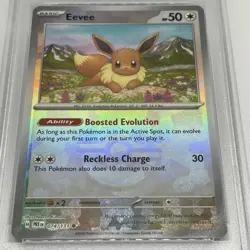 2025 POKEMON EEVEE - PRE EN-PRISMATIC EVOLUTIONS POKE BALL REVERSE HOLO PSA 10 - Image 3