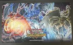 Structure Deck: Sacred Beasts Yugioh Official Playmat Used - Image 3