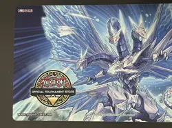 Yugioh Trishula, the Dragon of Icy Imprisonment- OTS Playmat - Damaged - Image 3