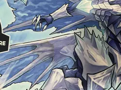 Yugioh Trishula, the Dragon of Icy Imprisonment- OTS Playmat - Damaged - Image 5