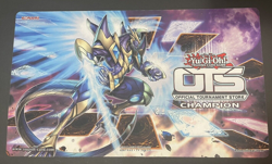 Yugioh Playmat Fantastical Dragon Phantazmay OTS Champion Regional Konami - Image 1