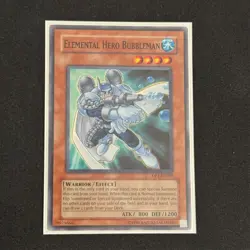 Elemental Hero Bubbleman DP1-EN009 Unlimited Common - Image 1