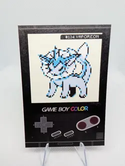 BLASTOISE CHARMANDER VS VAPOREON ERROR CARD - GAMEBOY COLOR - POKEMON CARDS - Image 2