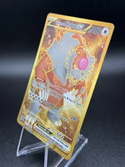 Bloodmoon Ursaluna EX Hyper Rare Holo Card 222/167 Sv06 Twilight Masquerade - Image 2