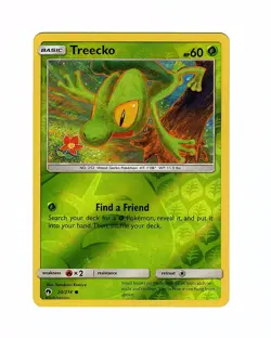 Treecko 20/214 Sm-Lost Thunder Reverse Holo - Pokemon Card - Image 1