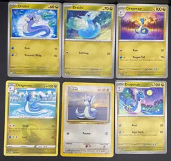 13x Pokemon Cards Dragonite Dragonair Dratini Lot Holo Vintage V Gamestop SEALED - Image 2