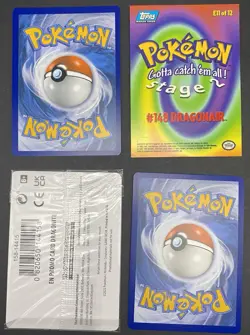 13x Pokemon Cards Dragonite Dragonair Dratini Lot Holo Vintage V Gamestop SEALED - Image 5