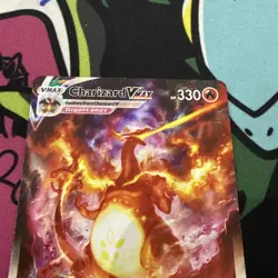 Pokemon Charizard VMAX SWSH 261 Ultra Premium Promo Holo Full Art Card - Image 2