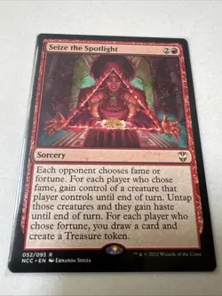 Seize the Spotlight 52 Streets of New Capenna Near Mint Condition Rare - Image 1