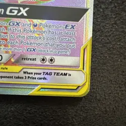 Pokemon Greninja & Zoroark GX 222/214 Rainbow Secret Rare Full Art Holo NM-M - Image 3