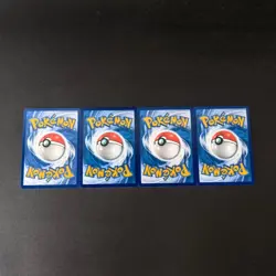 4pc Pokemon TCG Chinese Drifloon Falinks Stoutland Banette HOLO NM - Image 2