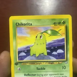 Chikorita - 1st Edition - 53/111 Neo Genesis - Pokemon TCG - 2000 c530 - Image 2