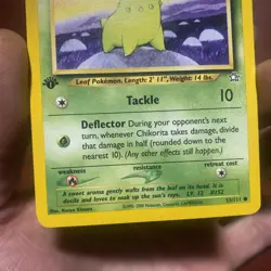 Chikorita - 1st Edition - 53/111 Neo Genesis - Pokemon TCG - 2000 c530 - Image 3