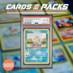 Carte Pokemon Carapuce 63/102 Set de Base Edition 1 PSA 10 GEM MINT 🇫🇷🔥 - Image 1