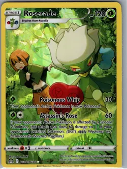 Roserade TG02/TG30 - Pokemon SWSH11 Lost Origin Trainer Gallery - Holo Rare (NM) - Image 1