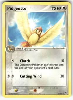 Pidgeotto FireRed & LeafGreen Uncommon Pokemon Lightly played - Image 1