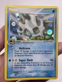 2005 Pokemon GLALIE Ex Emerald Set REVERSE HOLO Rare 13/106 - Near Mint - Image 2