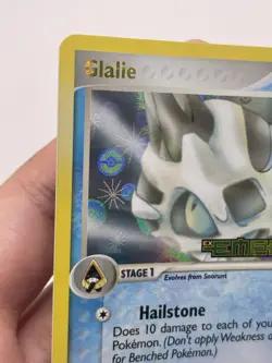 2005 Pokemon GLALIE Ex Emerald Set REVERSE HOLO Rare 13/106 - Near Mint - Image 5