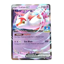 Latias EX Pokemon Asia Exclusive Gym Promo Stamped 076/191 - Image 1