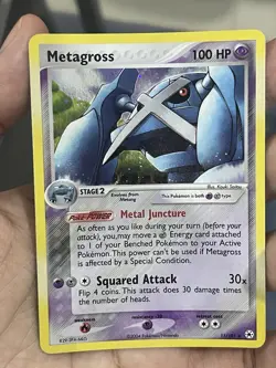 Pokemon TCG Metagross Ex Hidden Legends 11/101 Holo Rare Near Mint - Image 2