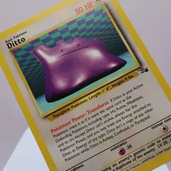 Pokemon TCG - Ditto 18/62 Fossil Rare WOTC 1999 - EXC/NM - Image 1