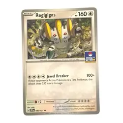 Pokemon Asia Exclusive Regigigas Gym Promo Stamped 086/131 - Image 1