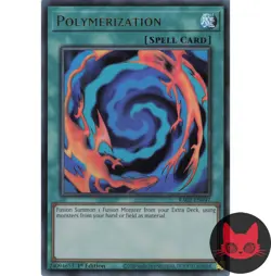 Yugioh Polymerization RA02-EN047 Ultra Rare 1st Edition NM - Image 1