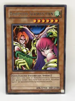 Harpie Lady Sisters - Retro Pack 1 - GERMAN - RP01-EN026 RP01-DE026 Yugioh Rare - Image 1