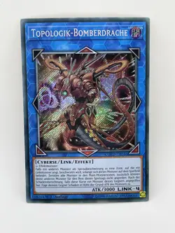 Topologic Bomber Dragon - GERMAN - Secret Rare 1st Ed COTD-EN046 DE046 Yugioh - Image 1
