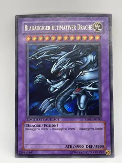 Blue-Eyes Ultimate Dragon Retro Pack 1 Secret Rare GERMAN RP01-EN000 DE00 Yugioh - Image 1