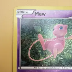 Mew 29/124 - Holo Rare - Fates Collide Pokemon Card TCG - Image 2