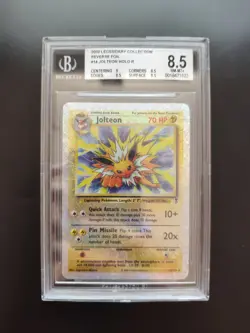 Pokemon Card Jolteon Legendary Collection Reverse 14/110 Holo Bgs 8.5 - Image 1