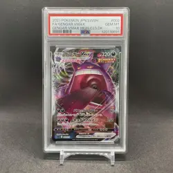 PSA10 Gengar VMAX RRR 002 019 Japanese Sword Shield Pokemon Card Rare - Image 1