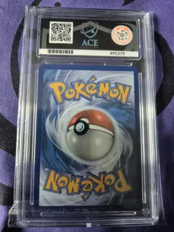 Pokemon Center N's Zorua SVP 189 Journey Together Black Star Promo Card Ace 9 - Image 2