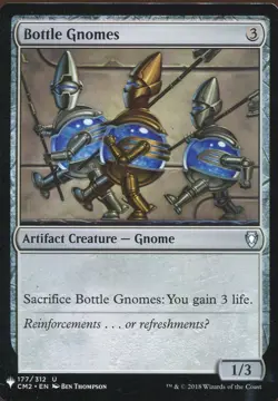 Magic The Gathering MTG Mystery Pack Card Bottle Gnomes - Image 1