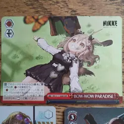 NIKKE Trading Card Red Riding Hood Annis BOWWOW PARADISE RRR SR Individual Card - Image 2