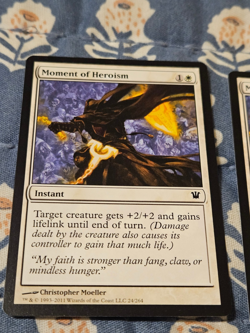 Moment of Heroism x2 (74/219) Conspiracy MTG Magic - Image 2