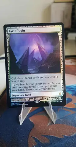 Eye of Ugin Foil Masterpiece Series: Zendikar Expeditions NM+/MINT MTG English - Image 1