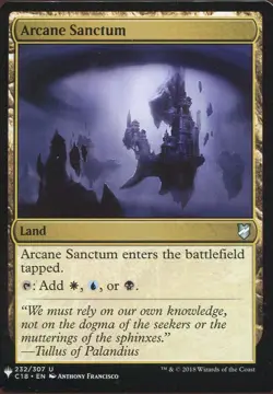 Magic The Gathering MTG Mystery Pack Card Arcane Sanctum - Image 1