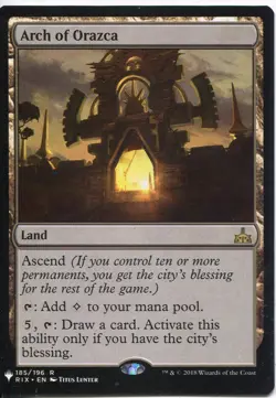 Magic The Gathering MTG Mystery Pack Card Arch of Orazca - Image 1