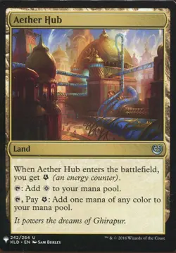 Magic The Gathering MTG Mystery Pack Card Aether Hub - Image 1