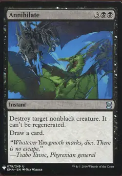 Magic The Gathering MTG Mystery Pack Card Annihilate - Image 1