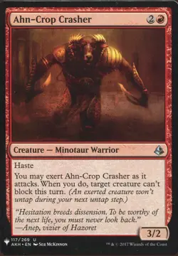 Magic The Gathering MTG Mystery Pack Card Ahn-Crop Crasher - Image 1