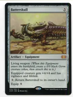 Magic The Gathering MTG Double Masters Card #234 Batterskull - Image 1
