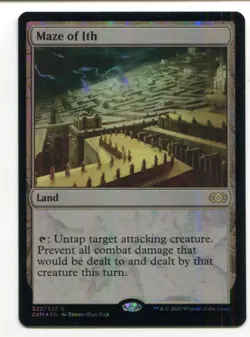 Magic The Gathering MTG Double Masters Foil Card #322 Maze of Ith - Image 1