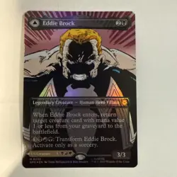 Eddie Brock 0233 Borderless Foil Marvel's Spider-Man MAGIC MTG English ver. - Image 1