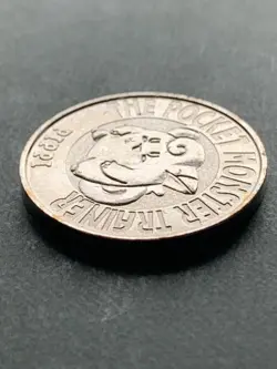 Clefairy NO.035 Pokemon Battle Coin Medal 1997 Japan Pokemon Nintendo Silver - Image 5