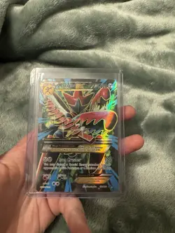 Pokemon M Scizor EX 120/122 Breakpoint Full Art Ultra Rare 2016 XY - Image 3